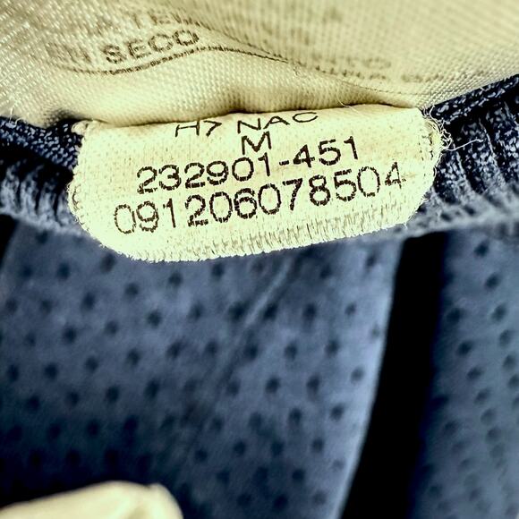 Y2K Vintage Nike Basketball Blue Mesh UNC Tarheels Athletic Shorts M Black Tag - Picture 9 of 10